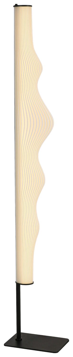 wohnli-moebel-suche-008227167301 Wohnli Möbelsuche - LED-Stehleuchte Laseri Schwarz/Weiß max. 24 Watt