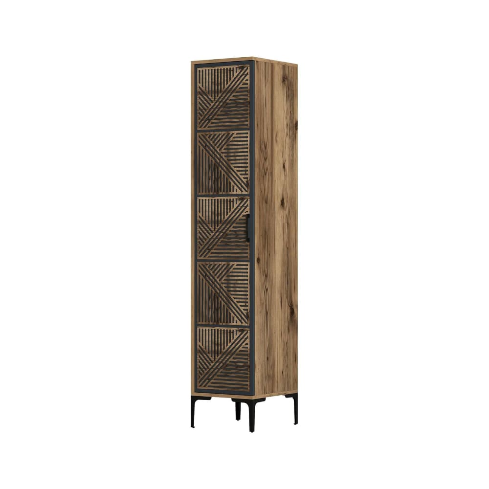 wohnli-moebel-suche-1-Tuer-Mehrzweckschrank-Holzeffekt-walnuss-anthrazit-48x40-cm Wohnli Möbelsuche - 1-Tür Mehrzweckschrank  Holzeffekt walnuss