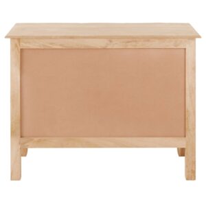 Kommode aus Mangoholz und Acaciaholz 110x85x48cm Holz Braun Maisons du Monde Möbel Schlafzimmermöbel Kommoden
