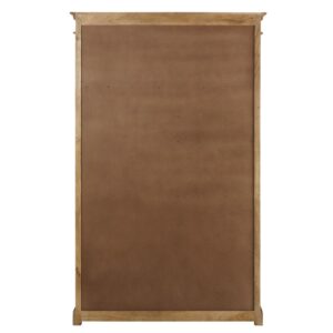 Schrank aus Mangoholz 130x210x60cm Holz Beige Maisons du Monde Möbel Schlafzimmermöbel Schränke