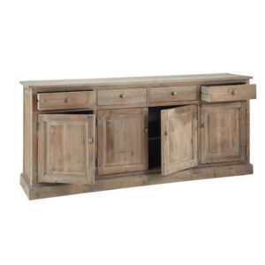 Anrichte aus Recycling-Tanne 195x86x45cm Holz Braun Maisons du Monde Möbel Esszimmermöbel Sideboards, Highboards & niedrige Anrichten