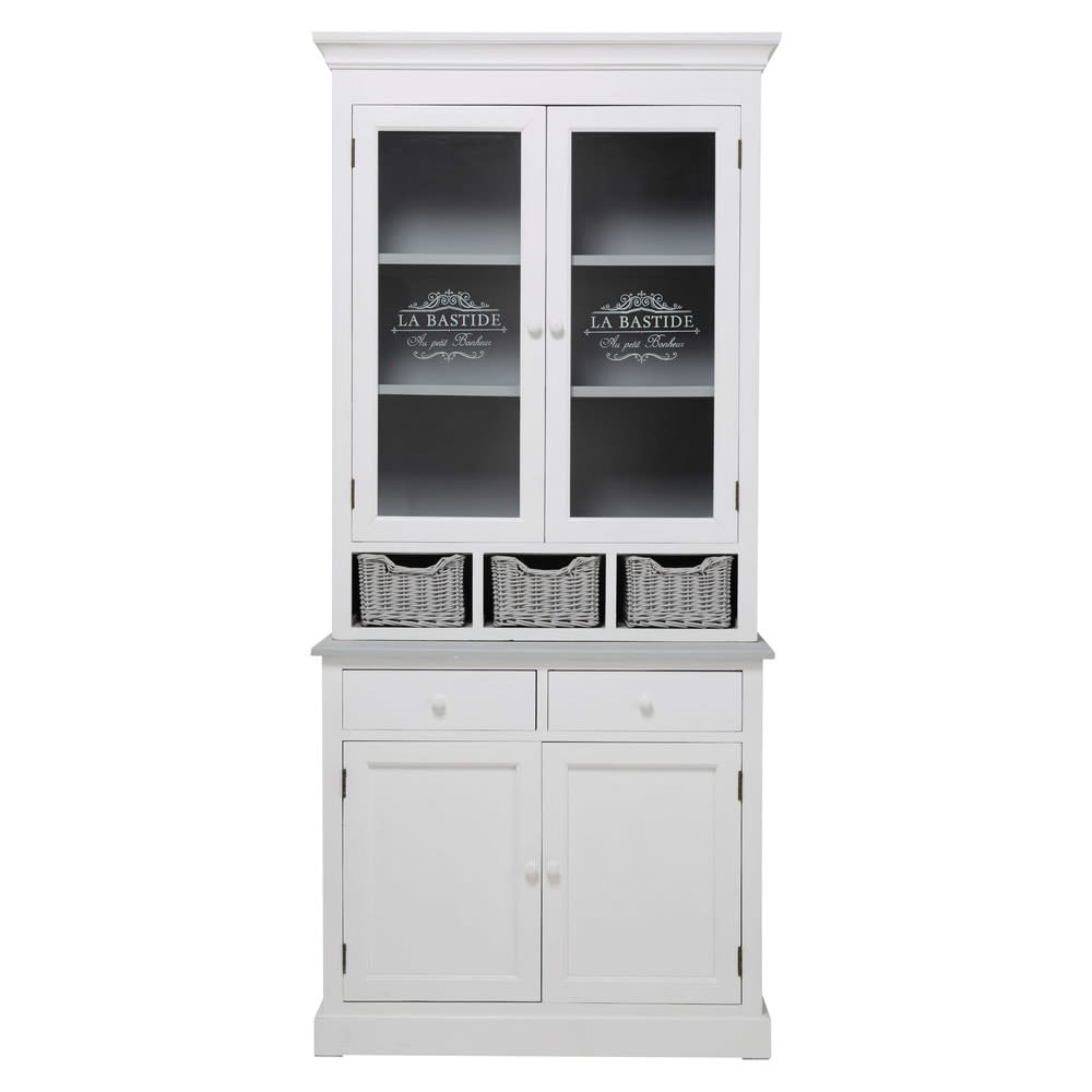 Wohnli Möbelsuche - Schrank aus weißem Paulownienholz