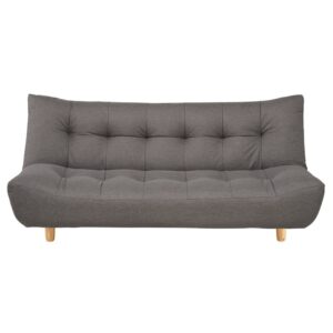 Wohnli Möbelsuche - Gestepptes 3-Sitzer-Sofa Clic-Clac in Grau