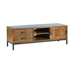 140x47x42cm Holz Braun Maisons du Monde Möbel Wohnzimmermöbel TV-Möbel