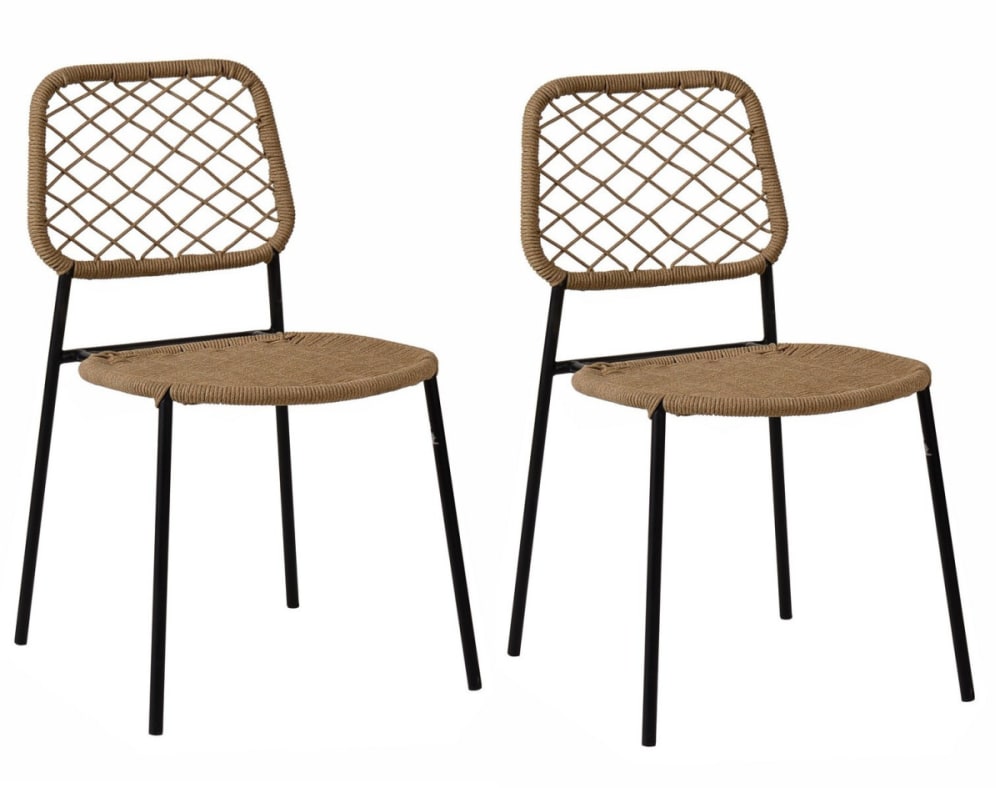 Wohnli Möbelsuche - 2 Essstühle aus Cord beige