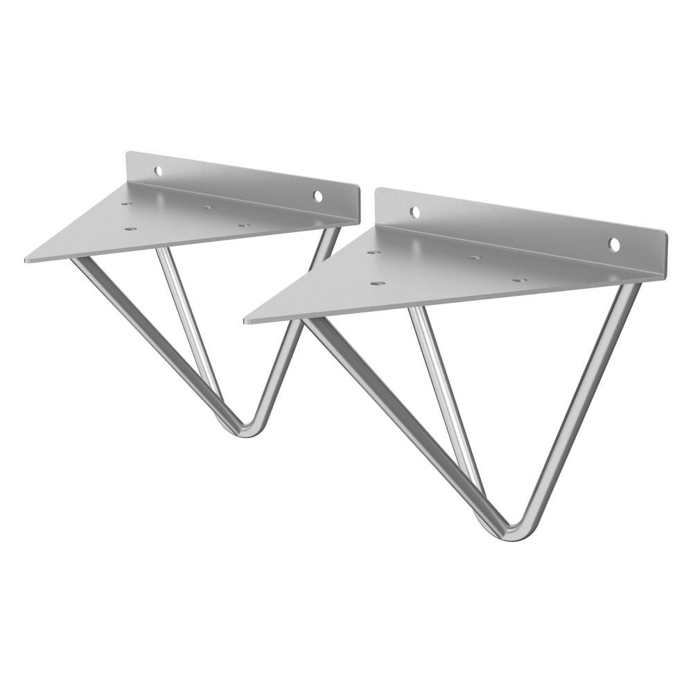 Wohnli Möbelsuche - 2 Stück Regalhalterungen 160 mm