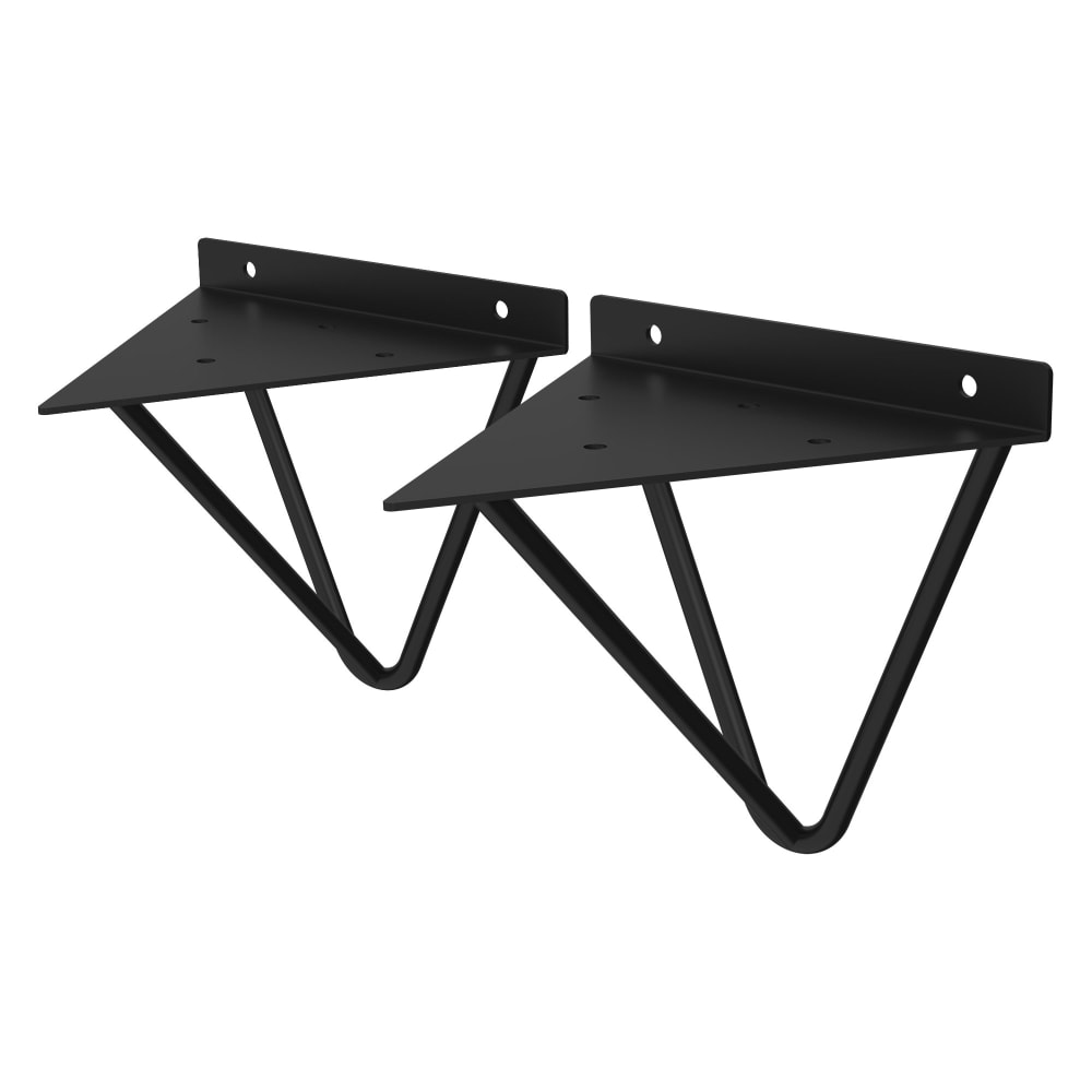 Wohnli Möbelsuche - 2 Stück Regalhalterungen 160 mm