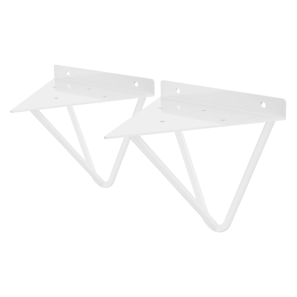 Wohnli Möbelsuche - 2 Stück Regalhalterungen 160 mm