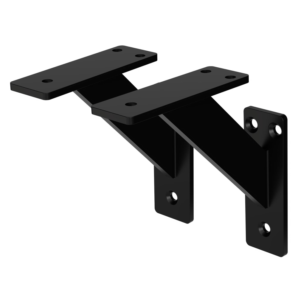 Wohnli Möbelsuche - 2 Stück Regalhalterungen 180x180 mm
