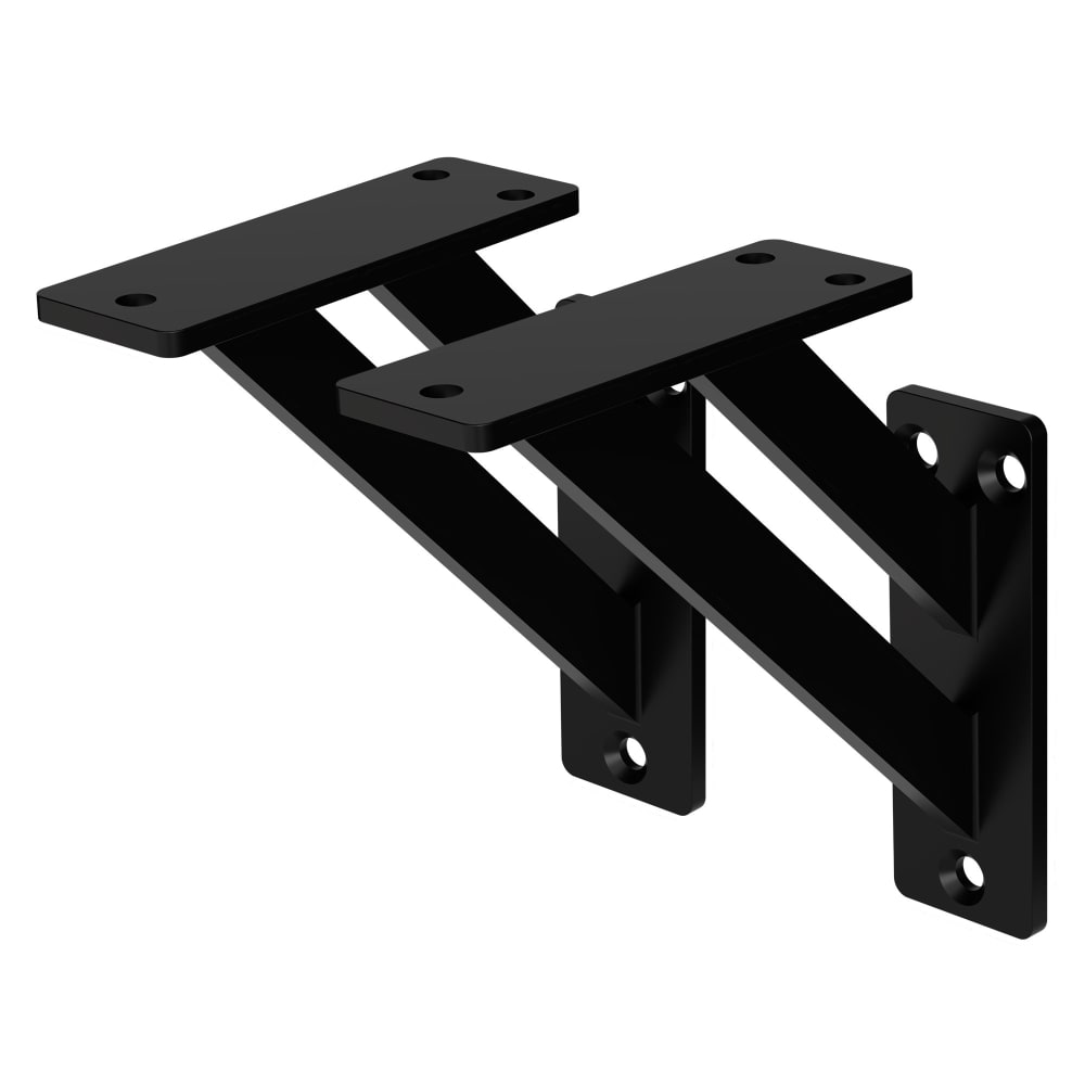Wohnli Möbelsuche - 2 Stück Regalhalterungen 180x180 mm