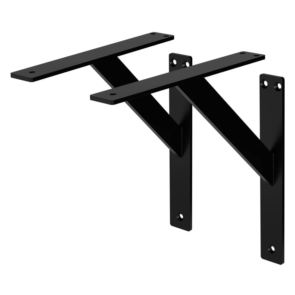 Wohnli Möbelsuche - 2 Stück Regalhalterungen 240x240 mm