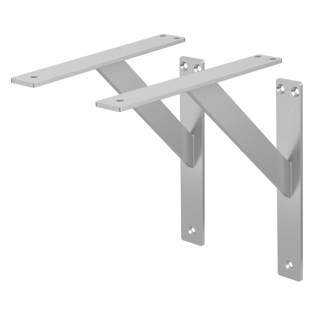 Wohnli Möbelsuche - 2 Stück Regalhalterungen 240x240 mm