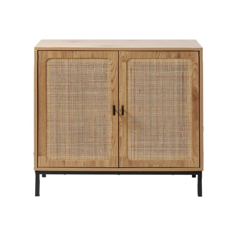 wohnli-moebel-suche-2-tueriges-Sideboard-aus-natuerlichem-Rattan-L80-cm Wohnli Möbelsuche - 2-türiges Sideboard aus natürlichem Rattan L80 cm