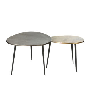 schwarz und goldfarben (x2)