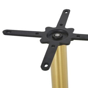 messingfarbenes Metall