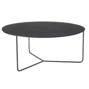 90x38x90cm Metall Schwarz Maisons du Monde Möbel Wohnzimmermöbel Couchtische