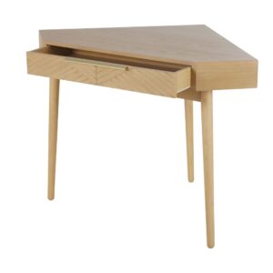 wohnli-moebel-suche-217337-1 Eckschreibtisch mit 1 Schublade 80x79x80cm Holz Braun Maisons du Monde Möbel Büromöbel Schreibtische