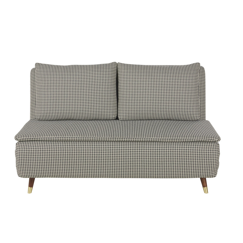 wohnli-moebel-suche-219563 Wohnli Möbelsuche - 2-Sitzer-Bank Clic-Clac mit Hahnentrittmuster