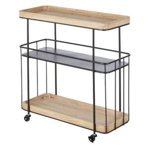 71x76.5x31.5cm Metall Braun Maisons du Monde Möbel Küchenmöbel Kücheninseln & Servierwägen