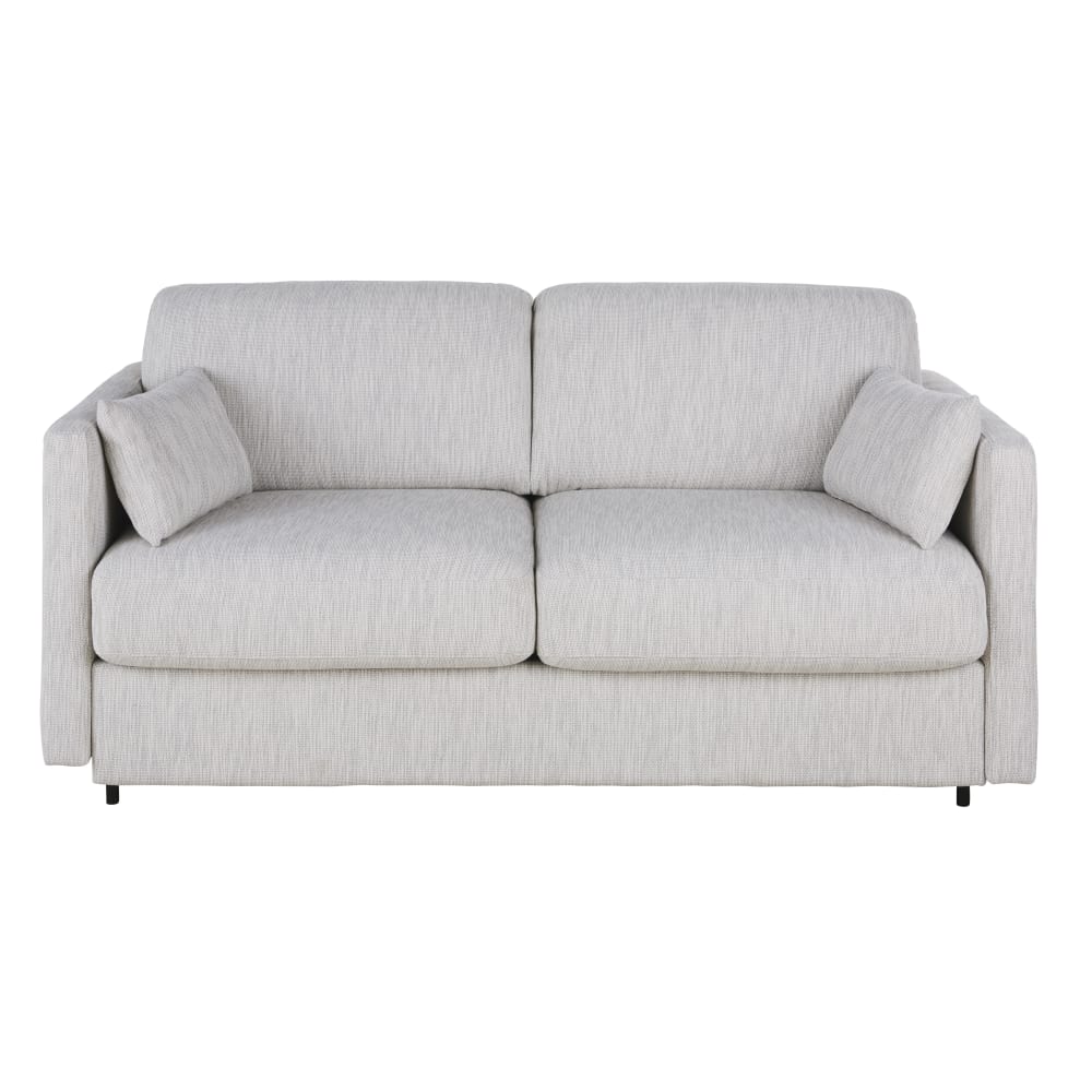 Wohnli Möbelsuche - 2/3-Sitzer-Schlafsofa aus Recycling-Gewebe