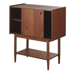 wohnli-moebel-suche-229881-1 Aufbewahrungsschrank Vintage mit 2 Türen 80x95x40cm Holz Braun Maisons du Monde Möbel Esszimmermöbel Sideboards, Highboards & niedrige Anrichten