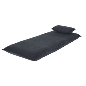 1-Sitzer-Sofa Clic-Clac mit anthrazitgrauem Cordsamtbezug 93x73x83cm Polyester Grau Maisons du Monde Sofas und Sessel Sofas Schlafsofas