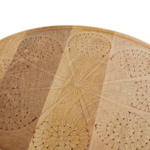 45x50x45cm Spanplatte Weiß Maisons du Monde Möbel Wohnzimmermöbel Beistelltische