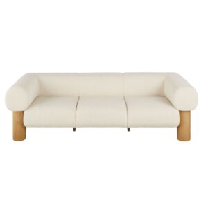 wohnli-moebel-suche-234247 Wohnli Möbelsuche - 3-Sitzer-Sofa mit Bezug aus weißem Bouclé-Stoff