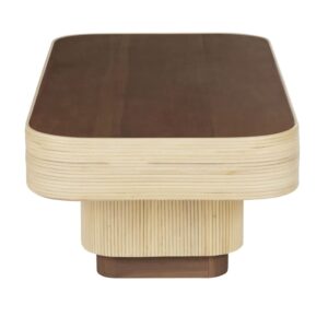 Wohnli Möbelsuche - Couchtisch aus Mahagoni-Holz und Calamus L135