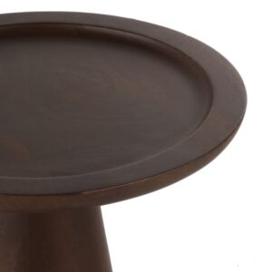 45.5x61x45.5cm Holz Braun Maisons du Monde Möbel Wohnzimmermöbel Beistelltische