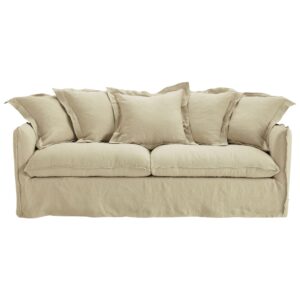 Wohnli Möbelsuche - Sofa 3-/4-Sitzer aus gewashenes Leinen
