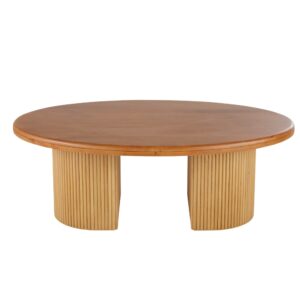 wohnli-moebel-suche-242708 Wohnli Möbelsuche - Couchtisch aus massivem Mangoholz mit Rattandekor