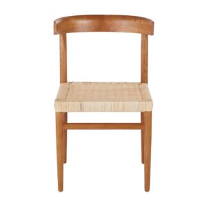 51x79.5x52.5cm Rattan Beige Maisons du Monde Möbel Esszimmermöbel Stühle