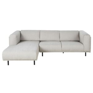 Wohnli Möbelsuche - 3/4-Sitzer-Ecksofa mit Bezug aus Cordsamt