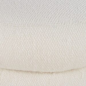 55x46x55cm Acryl Weiß Maisons du Monde Möbel Wohnzimmermöbel Hocker