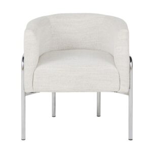 67x71x54.5cm Polyester Beige Maisons du Monde Möbel Esszimmermöbel Stühle