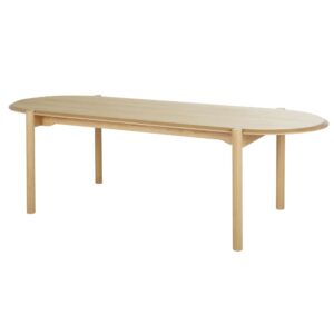 Ovaler Esstisch für 8-10 Personen 240 cm 240x75x95cm Holz Beige Maisons du Monde Möbel Esszimmermöbel Esstische
