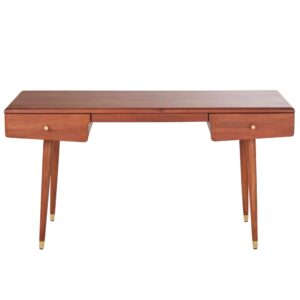 Wohnli Möbelsuche - Schreibtisch aus Akazienholz mit 2 Schubladen