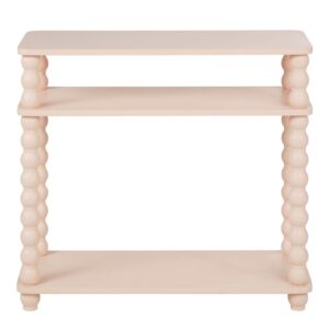 Wohnli Möbelsuche - Puderrosa Konsole mit Perlenfüßen