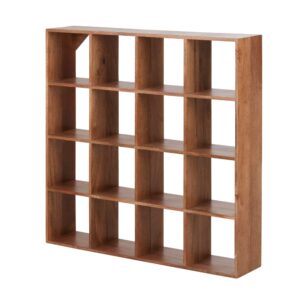Wandregal aus Mangoholz 72x72.5x15cm Holz Braun Maisons du Monde Möbel Wohnzimmermöbel Regale
