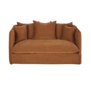 Wohnli Möbelsuche - 2-Sitzer-Sofa aus Chenille-Stoff