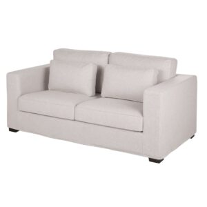 198x88x96cm Polyester Grau Maisons du Monde Sofas und Sessel Sofas Schlafsofas