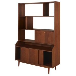 123x195.6x43.5cm Spanplatte Braun Maisons du Monde Möbel Wohnzimmermöbel Bücherregale