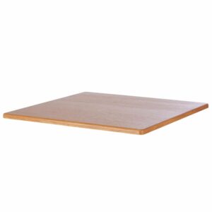 Tischplatte für die gewerbliche Nutzung 70x3x70cm Holz Braun Maisons du Monde Möbel Esszimmermöbel Esstische