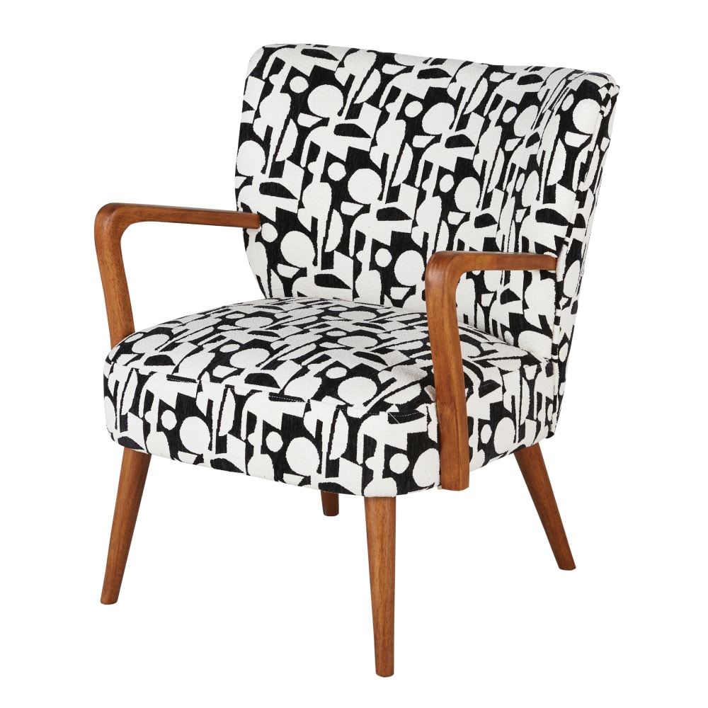 Wohnli Möbelsuche - Sessel mit recycelter Jacquard-Bezug