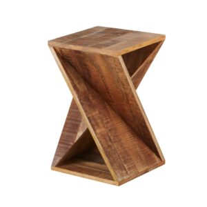 wohnli-moebel-suche-250886-1 Beistelltisch aus Mangoholz 36x56x35cm Holz Braun Maisons du Monde Möbel Wohnzimmermöbel Beistelltische