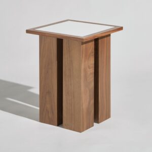 36x50.5x36cm Spanplatte Weiß Maisons du Monde Möbel Wohnzimmermöbel Beistelltische