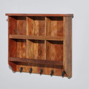70x61.5x16cm Holz Braun Maisons du Monde Möbel Wohnzimmermöbel Regale