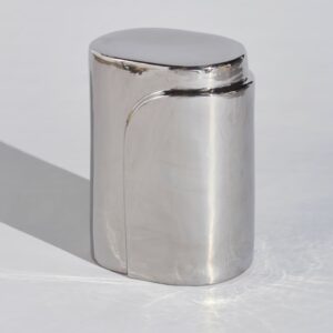 32.5x43x25.5cm Keramik Silber Maisons du Monde Möbel Wohnzimmermöbel Beistelltische