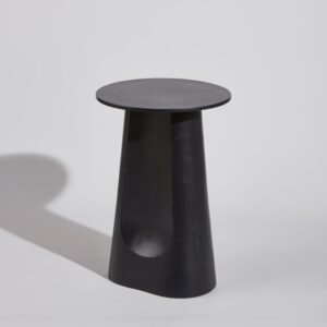 35x50x35cm Aluminium Schwarz Maisons du Monde Möbel Wohnzimmermöbel Beistelltische